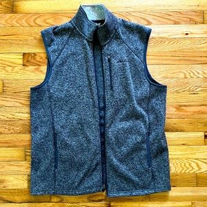 Eddie Bauer Men’s Fleece Vest - Dark Grey